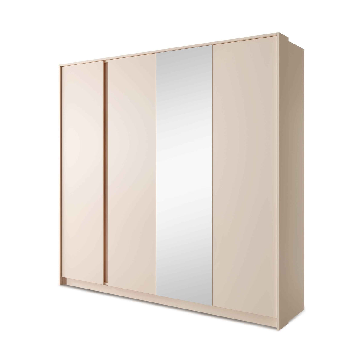 Dust 4-door Wardrobe 223x210 cm, Minimalist Style – NO