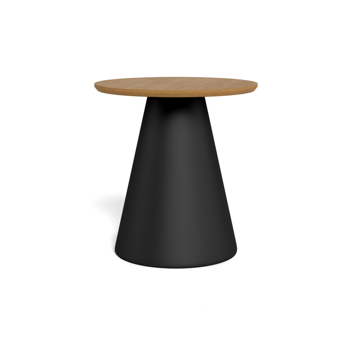 Talin Round Coffee Table Ø45 cm, Soft Loft Style – Matte Black