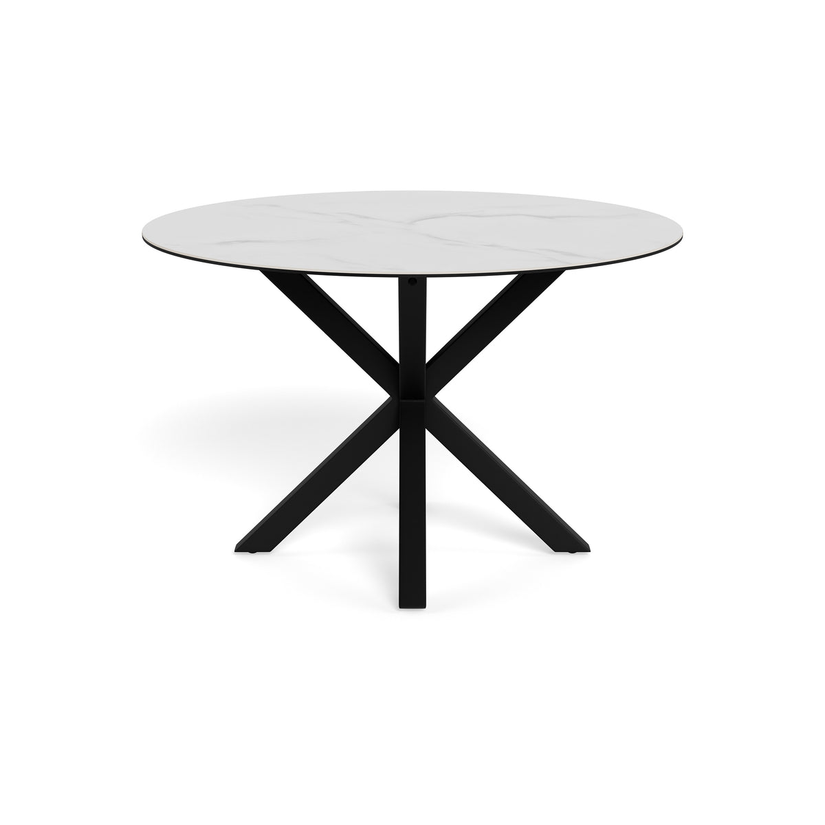 Stela Round Dining Table 119x76 cm, Modern Style – front view