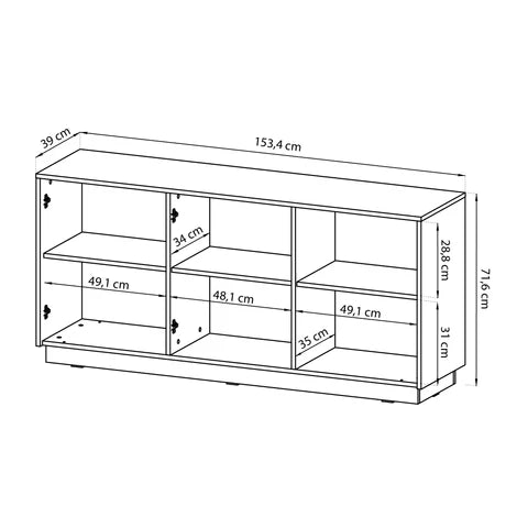 Westa Sideboard 154x72, Modern Style – photo 12