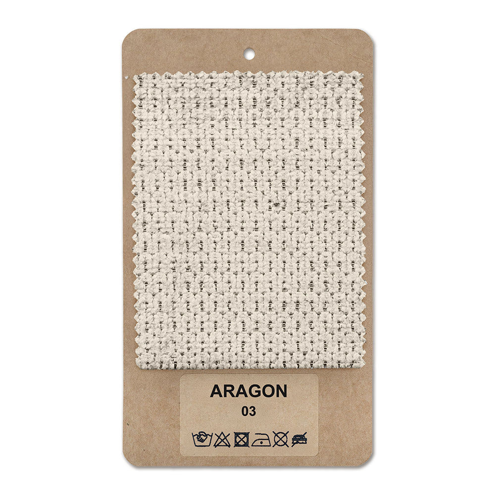 Fabric sample ARAGON Cream Taupe (ARAGON 03)