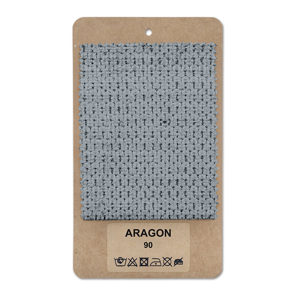 Fabric sample ARAGON Gray-Blue Mist (ARAGON 90)