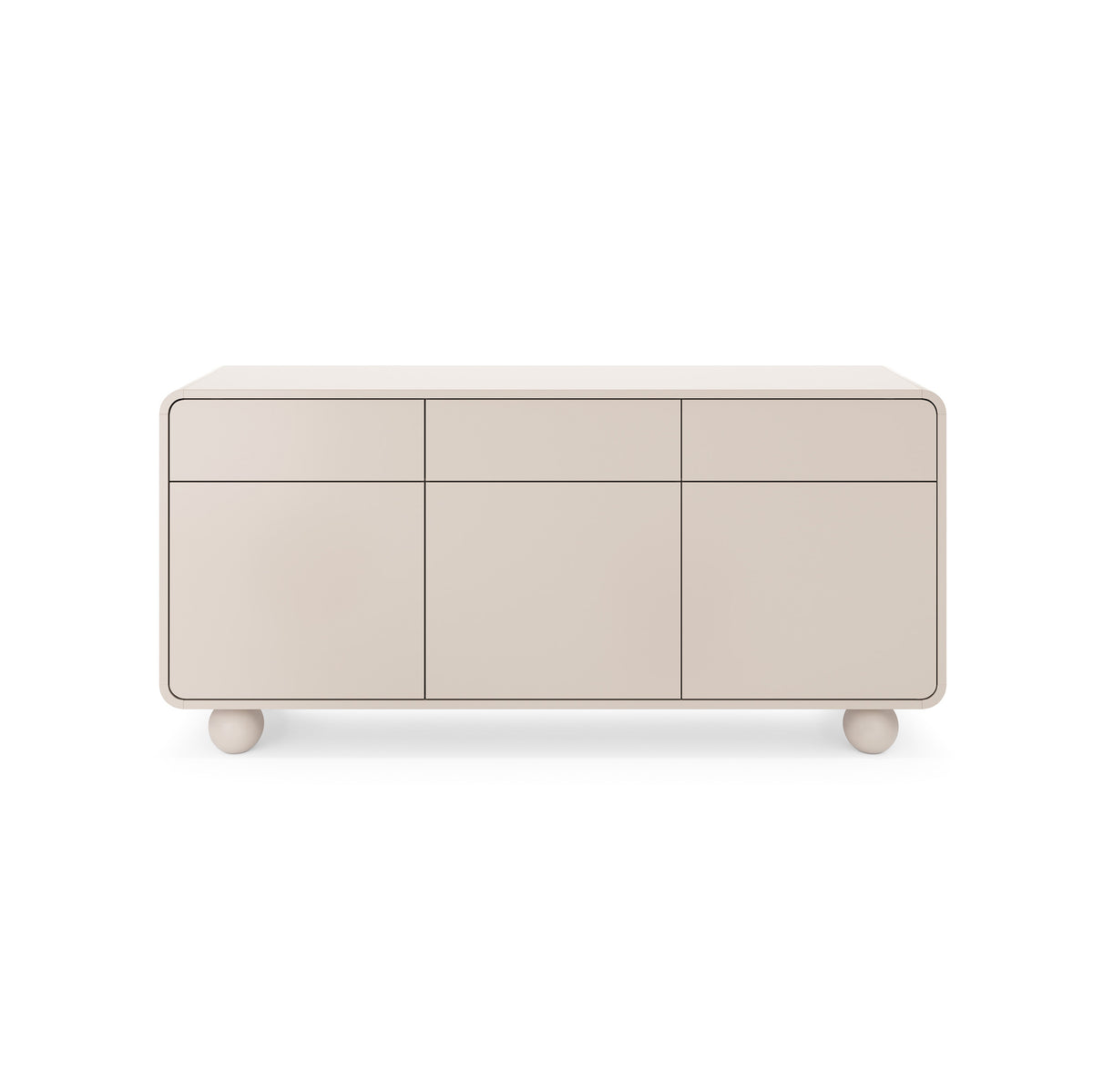 Ballo Sideboard 160x75, Japandi Style – front view