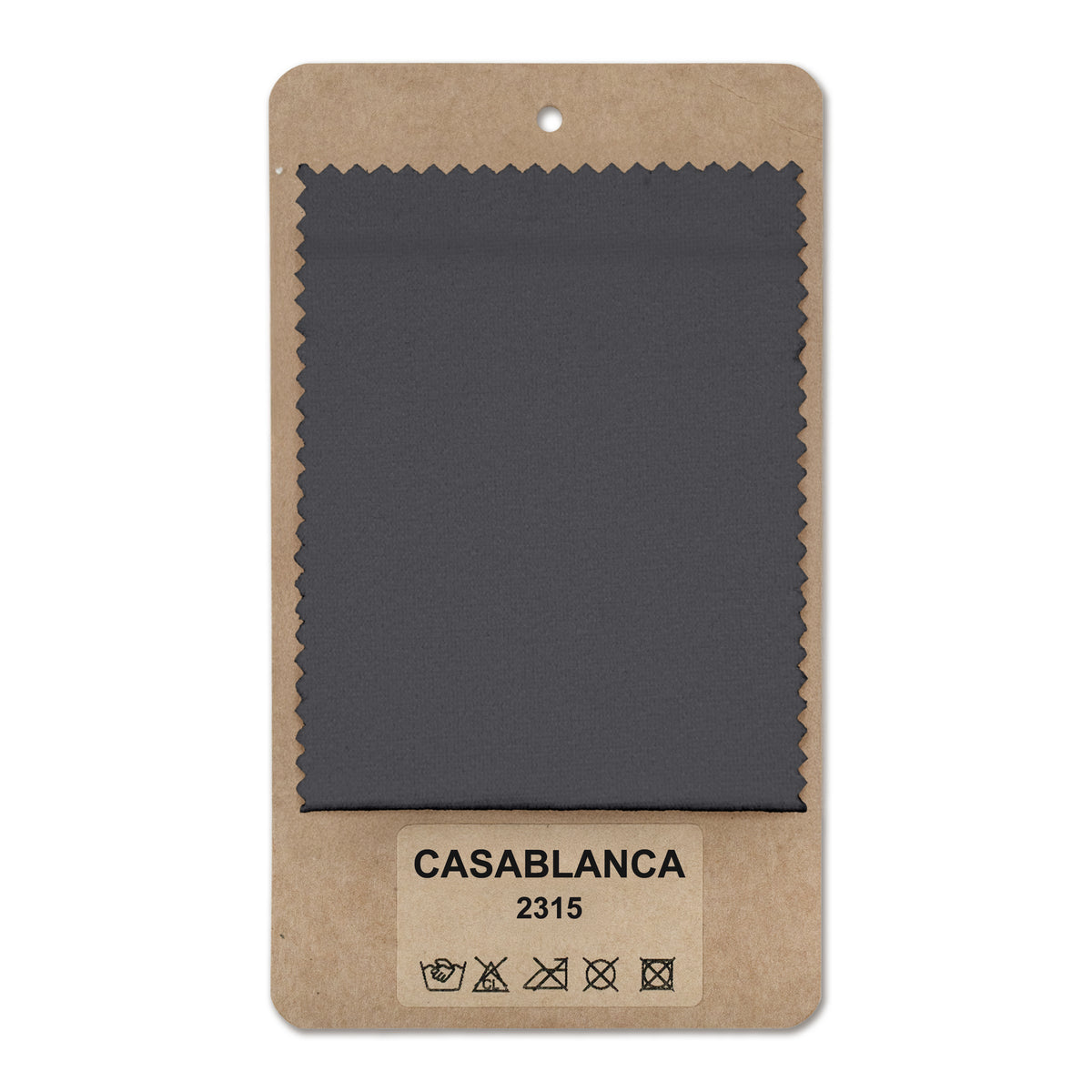 Fabric sample Casablanca Pure Graphite (CASABLANCA 2315)