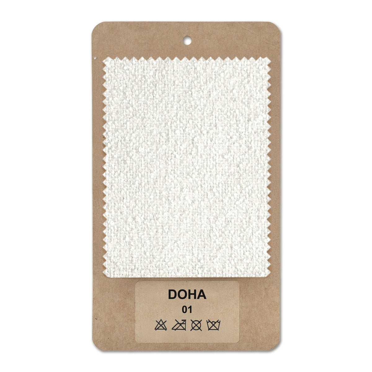 Fabric sample DOHA Soft Velvet Light (DOHA 01)