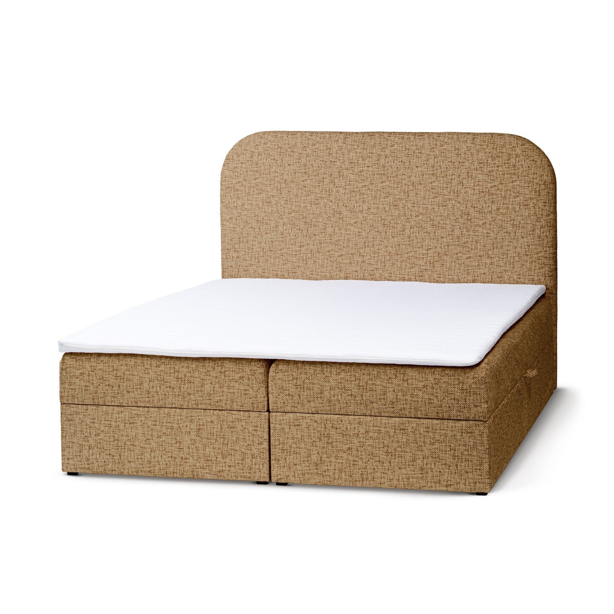 Gory Continental Divan Bed with Storage, Minimalist Style – Caramel Honey (IMO 20), 200