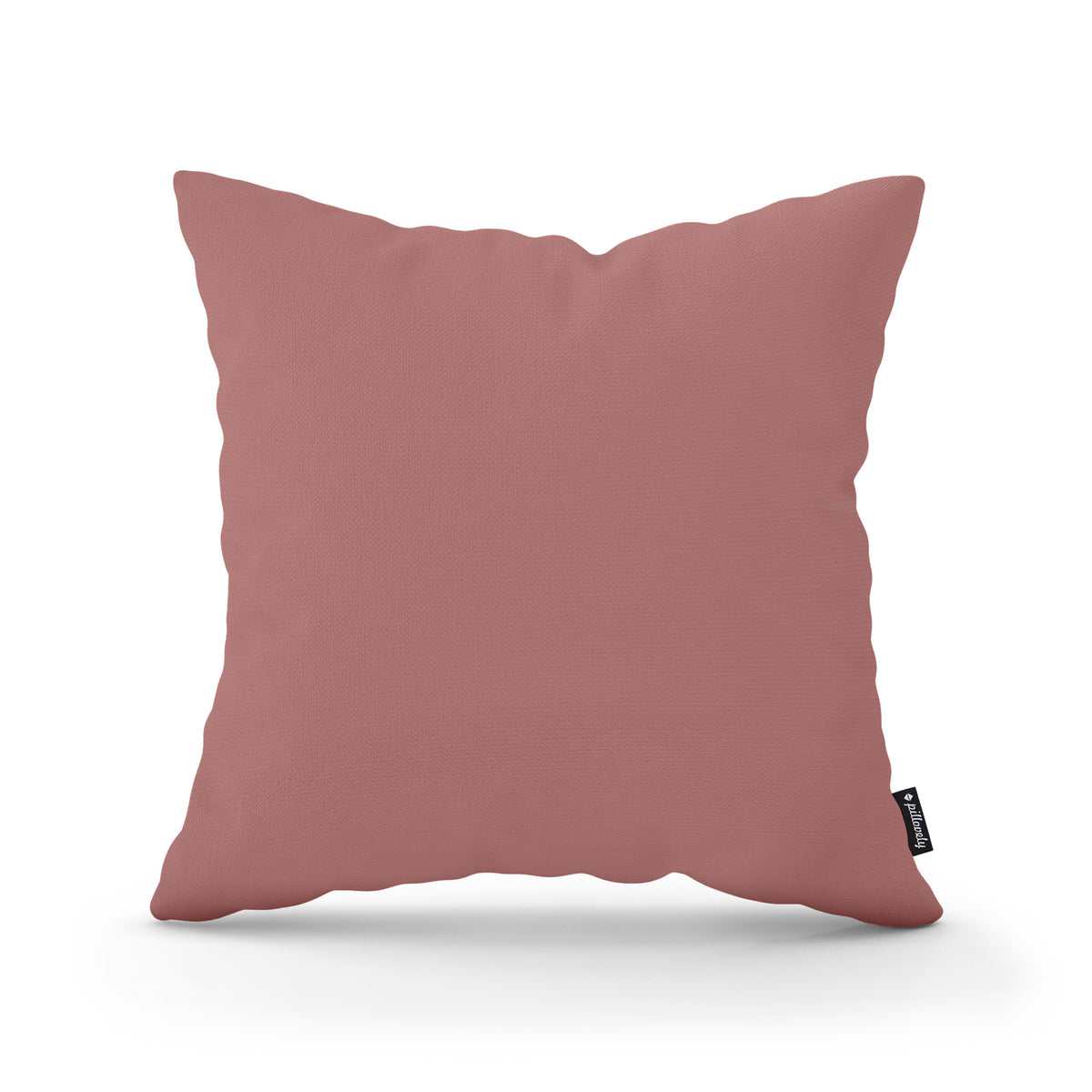 Smooth Decorative Cushion 45x45 cm, Minimalist Style – Caramel Plum (KRONOS 29)