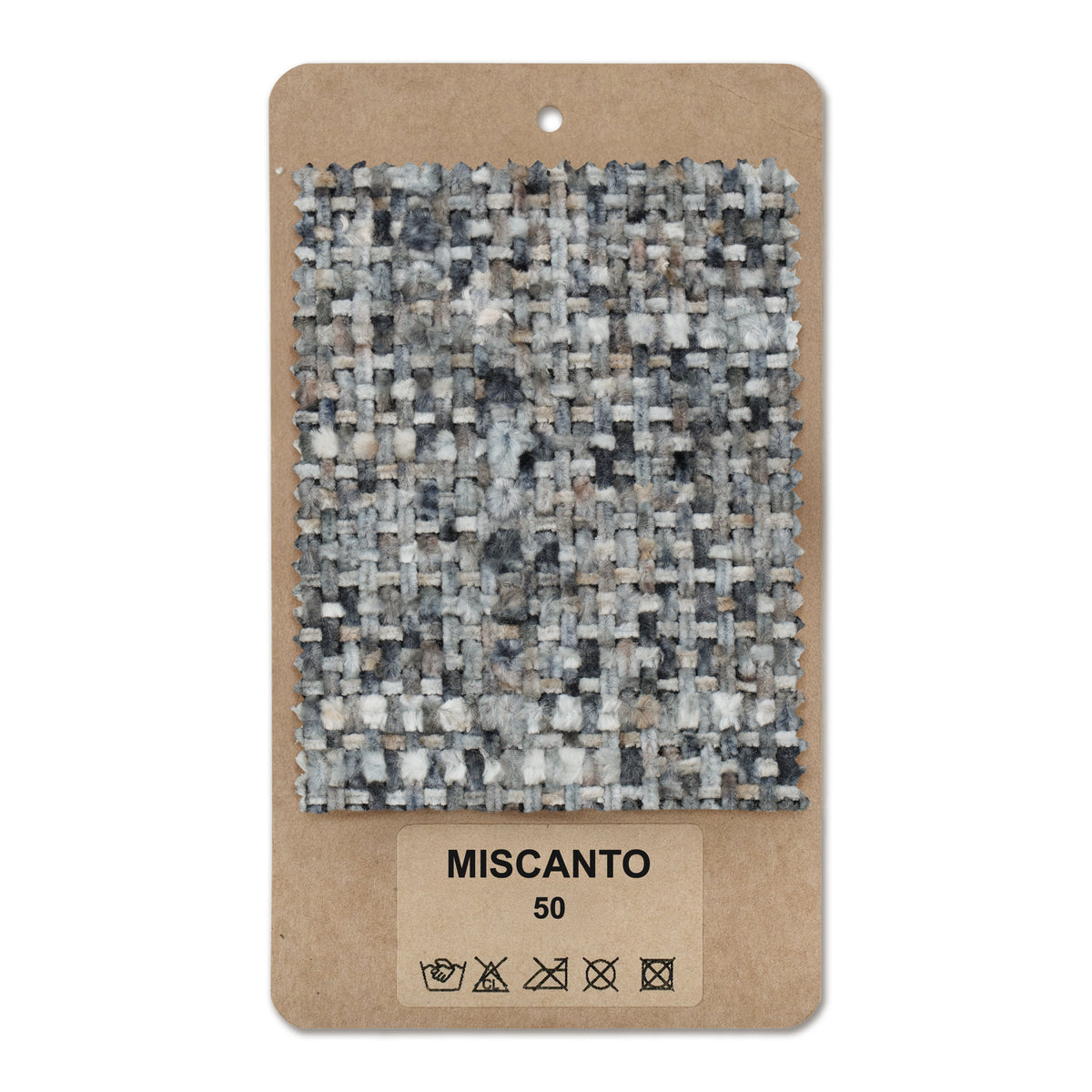 Fabric sample Miscanto Graphite Mirror (MISCANTO 50)