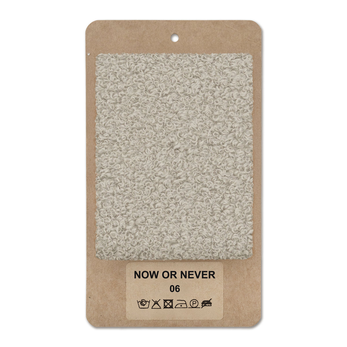 Fabric sample NOW OR NEVER Cool Beige (NOW OR NEVER 06)