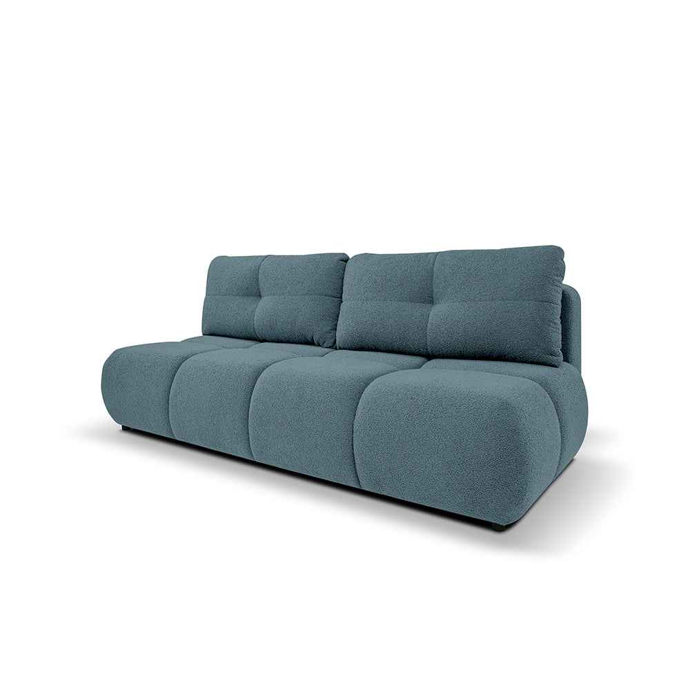Milorya 3 Seater Sofa Bed 142x200, Soft Minimalism Style – Atlantic Dusk (NOW OR NEVER 73)