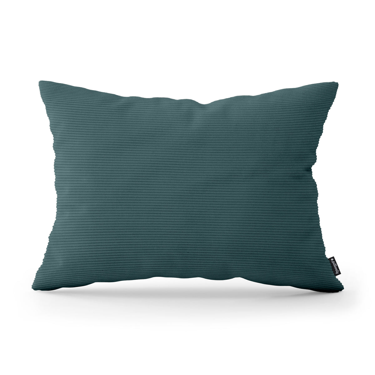 Corduroy Decorative Cushion 40x55 cm for the Living Room, Loft Style – Atlantic Matte (ONTARIO 12)