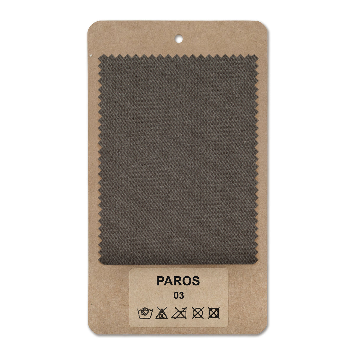 Fabric sample PAROS Coffee Linen (PAROS 03)