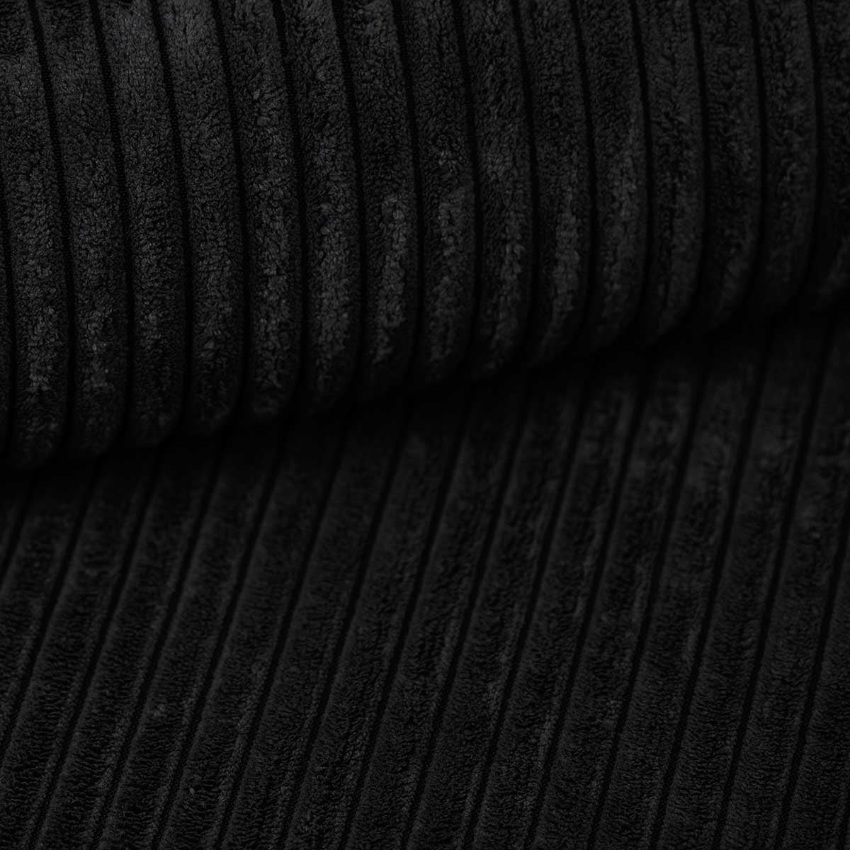 Fabric sample Corduroy Coal (POSO 135)