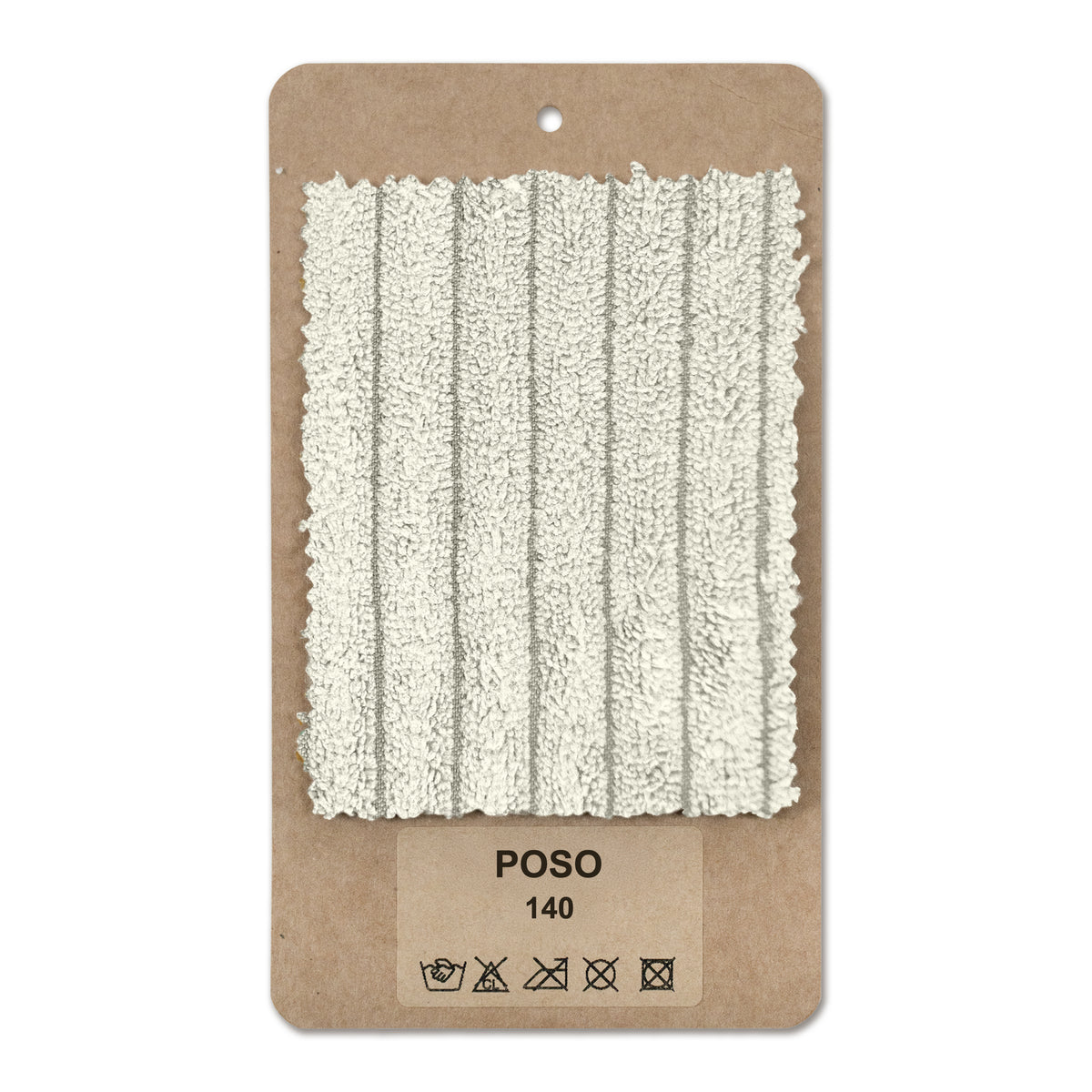 Fabric sample Corduroy Gray Linen (POSO 140)