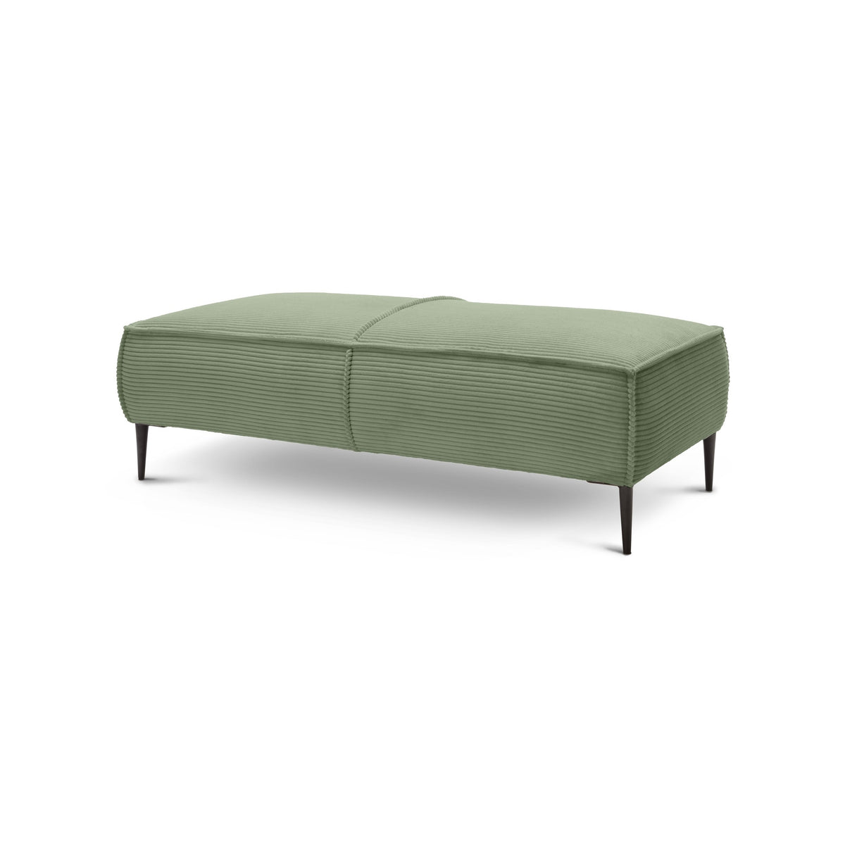 May Pouffe 140 cm for Living Room, Modern Style – Gray-Green (POSO 47)