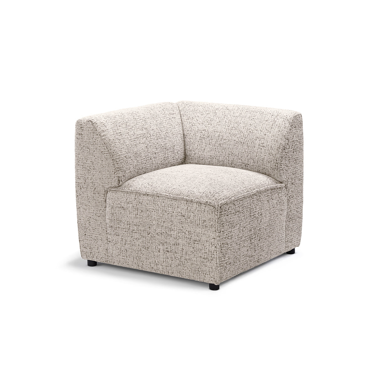 BRICK Modular Sofa Module M Right – Porcelain Beige (BELLA 05)