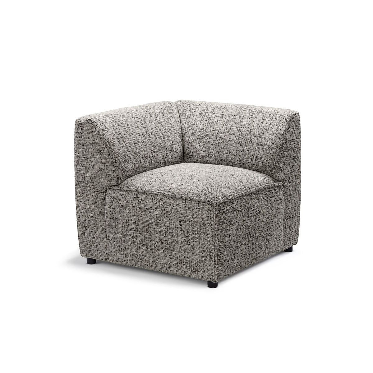 BRICK Modular Sofa Module M Right – Muted Beige (BELLA 55)