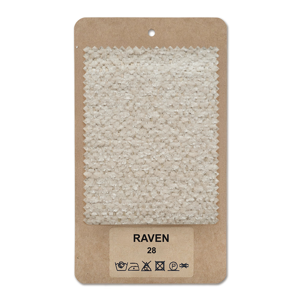Fabric sample RAVEN Sand Silk (RAVEN 28)