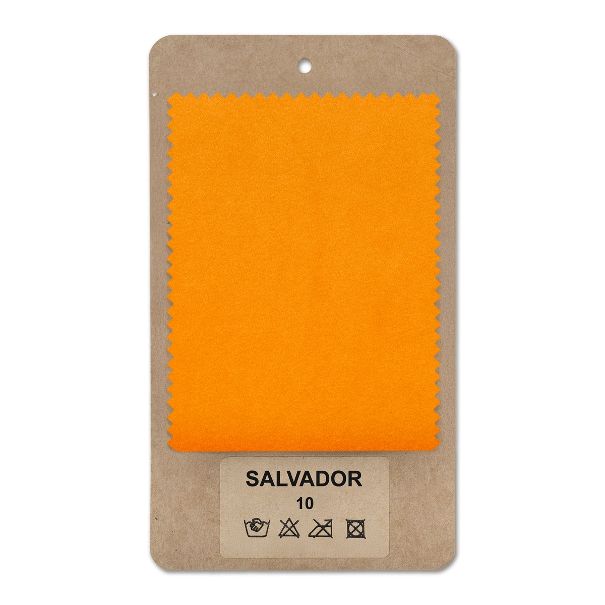 Fabric sample SALVADOR Mandarin Glow (SALVADOR 10)