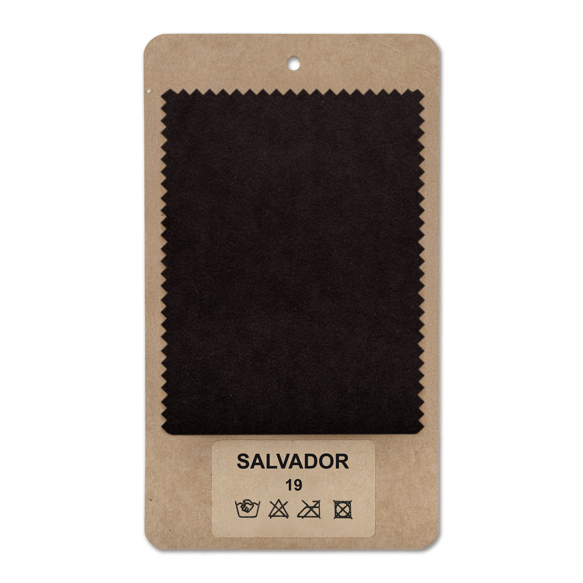 Fabric sample SALVADOR Basalt Black (SALVADOR 19)