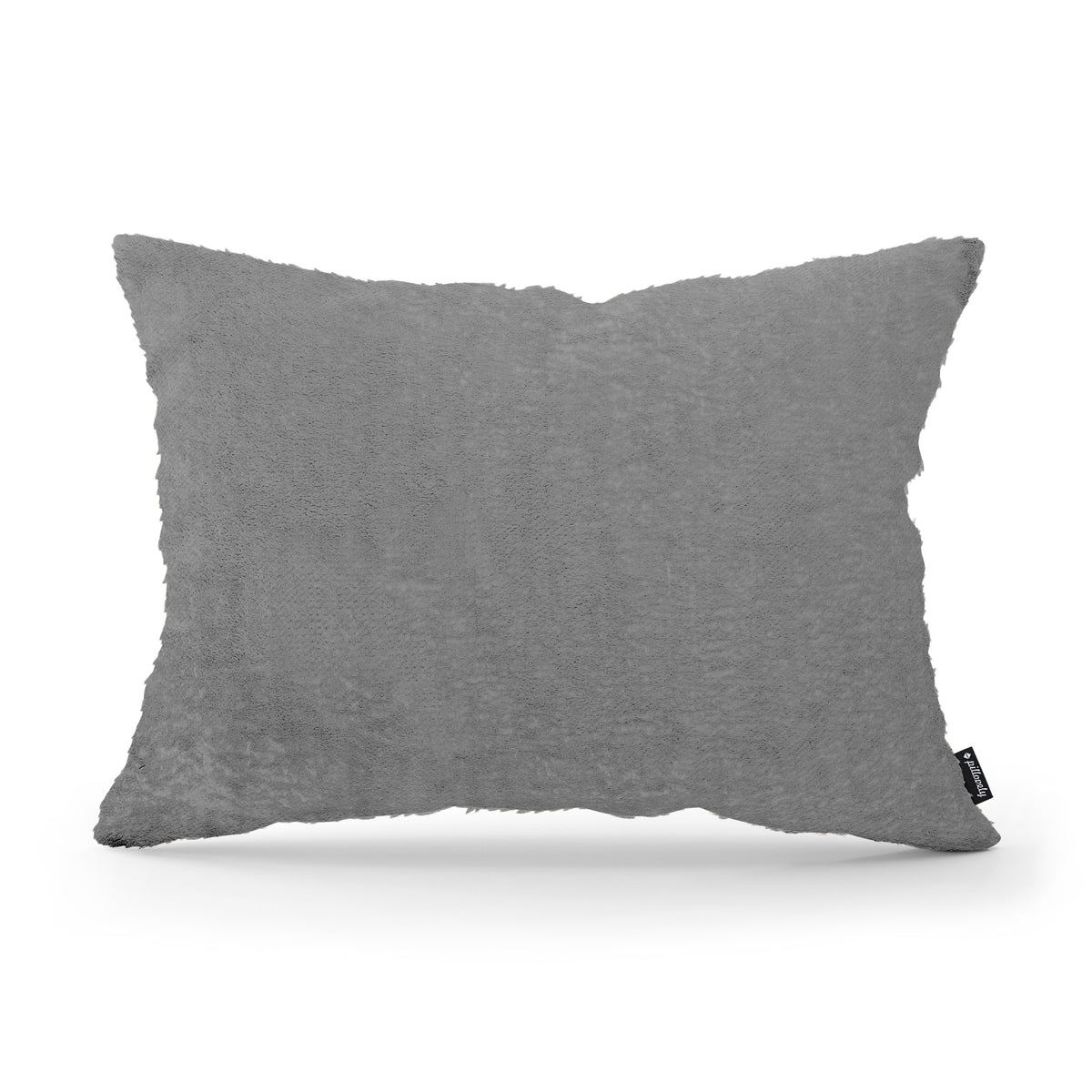 Plush Decorative Cushion 40x55 cm, Glamour Style – Graphite Dust (SORRISO 19)