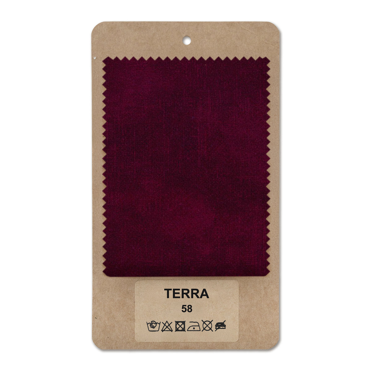 Fabric sample TERRA Burgundy Depth (TERRA 58)