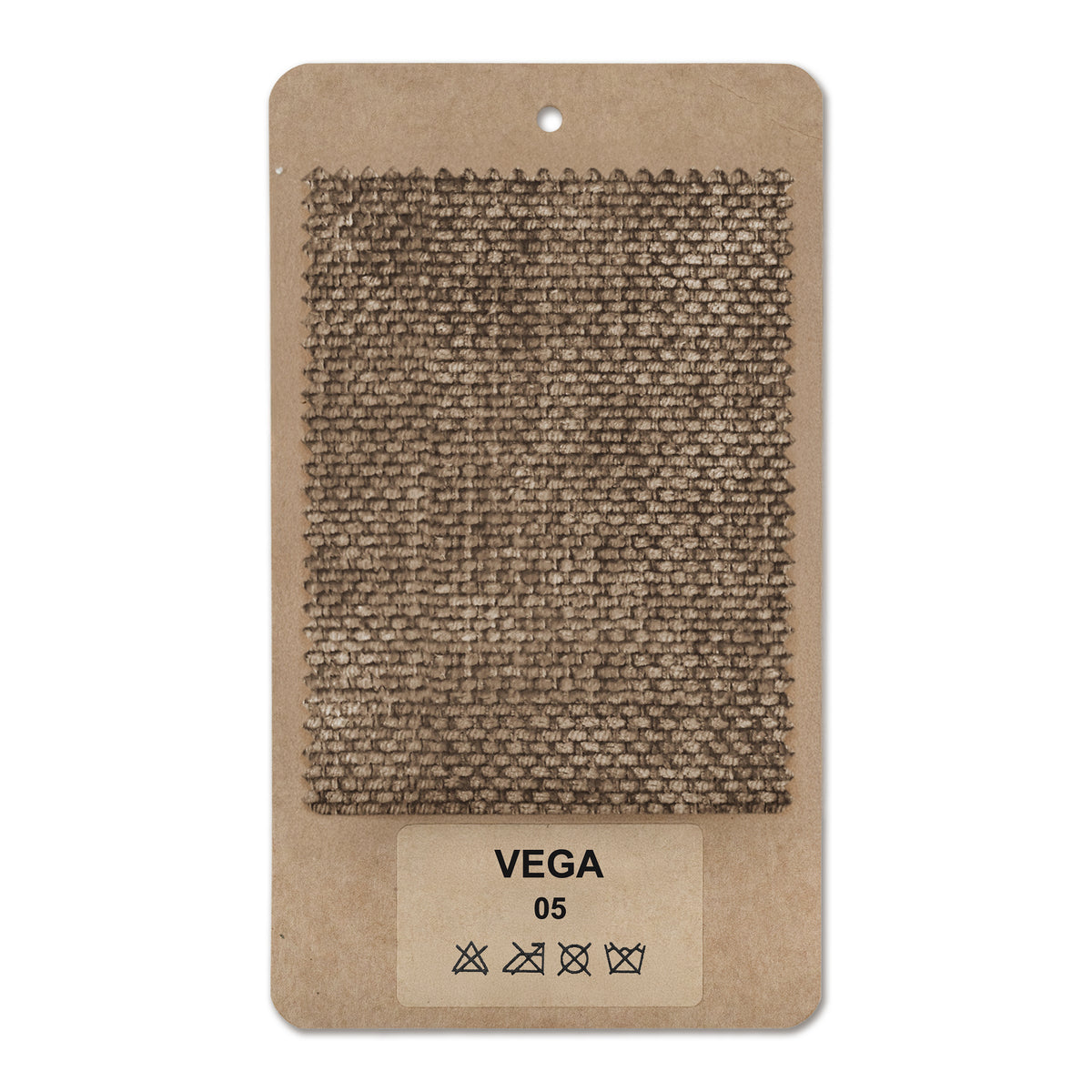 Fabric sample VEGA Chestnut Brown (VEGA 05)
