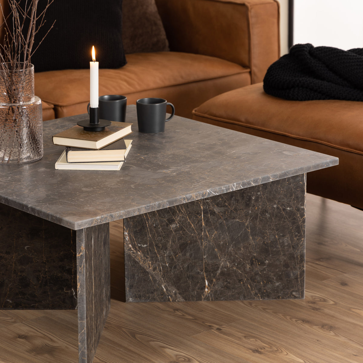 Plaris Coffee Table 90x42 cm, Elegant Style – in a room setting