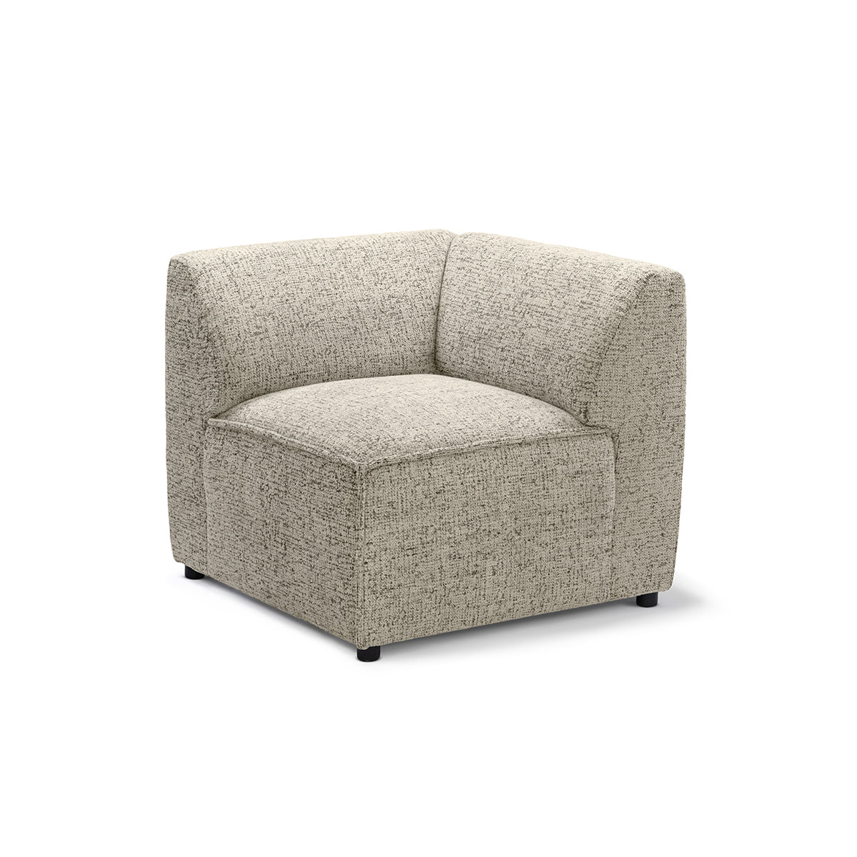 BRICK Modular Sofa Module M Left – Porcelain Beige (BELLA 05)