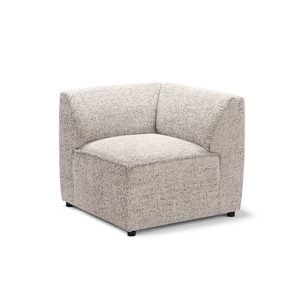 BRICK Modular Corner Sofa – Module M, Left, Porcelain Beige (BELLA 05)
