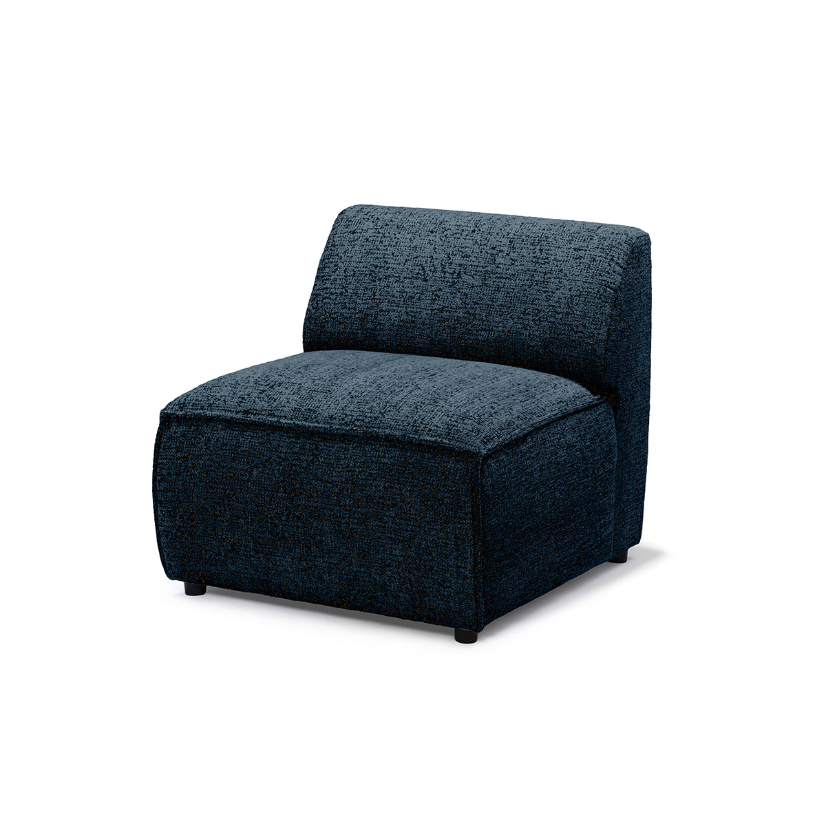 BRICK Modular Corner Sofa – Module S, Left, Ink Graphite (BELLA 30)