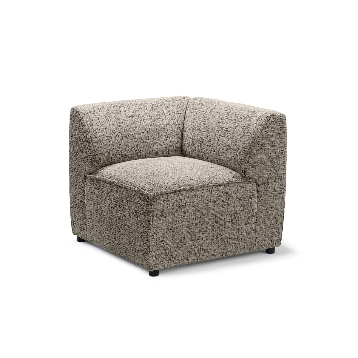 BRICK Modular Sofa Module M Left – Muted Linen (BELLA 60)