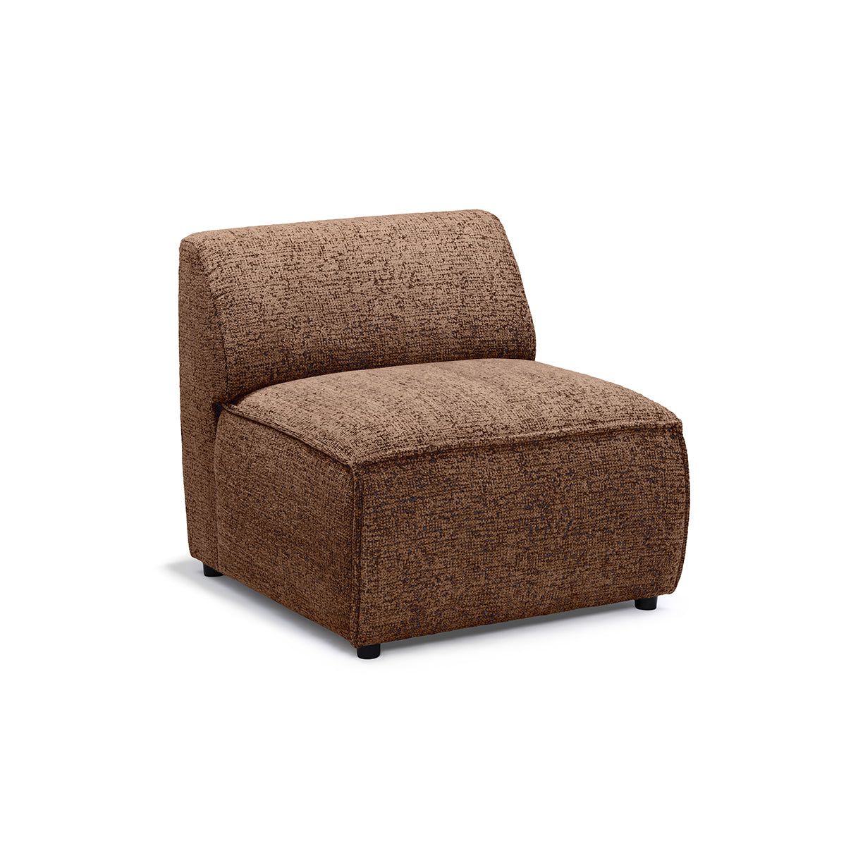 BRICK Modular Sofa Universal S Module – Cinnamon Oak (BELLA 70)