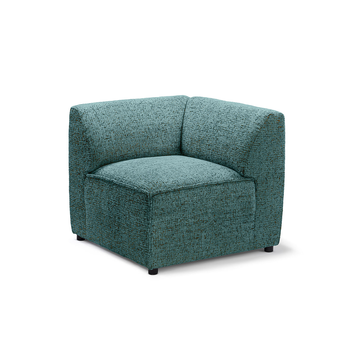 BRICK Modular Sofa Module M Left – Forest Patina (BELLA 75)
