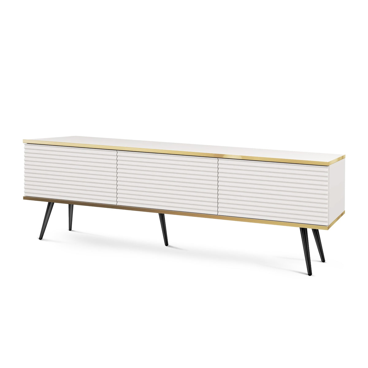 Meva TV Unit 175x30 with Gold Accents – photo 7