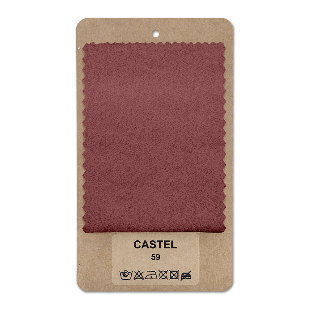 Fabric sample CASTEL Dark Ruby (CASTEL 59)