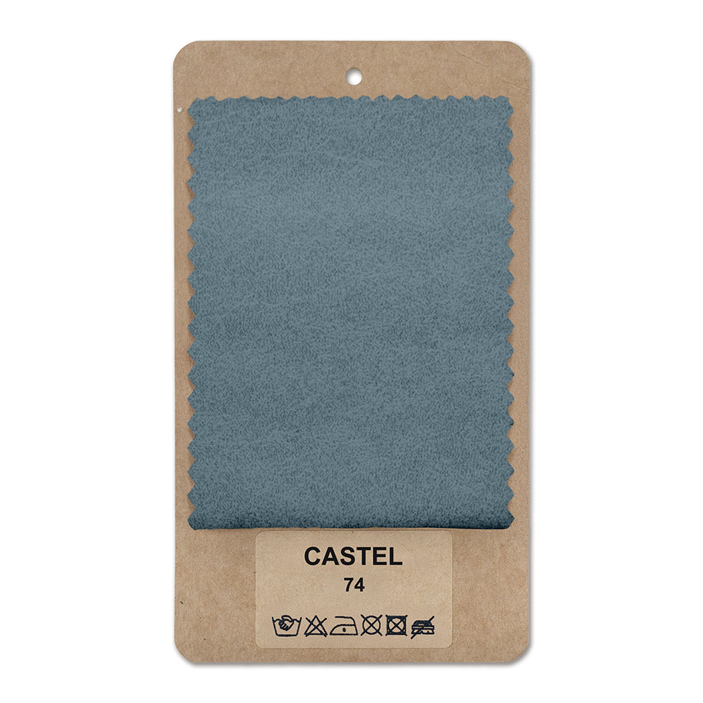 Fabric sample CASTEL Steel Blue (CASTEL 74)
