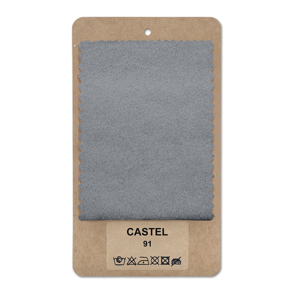 Fabric sample CASTEL Blue-Gray Matte (CASTEL 91)