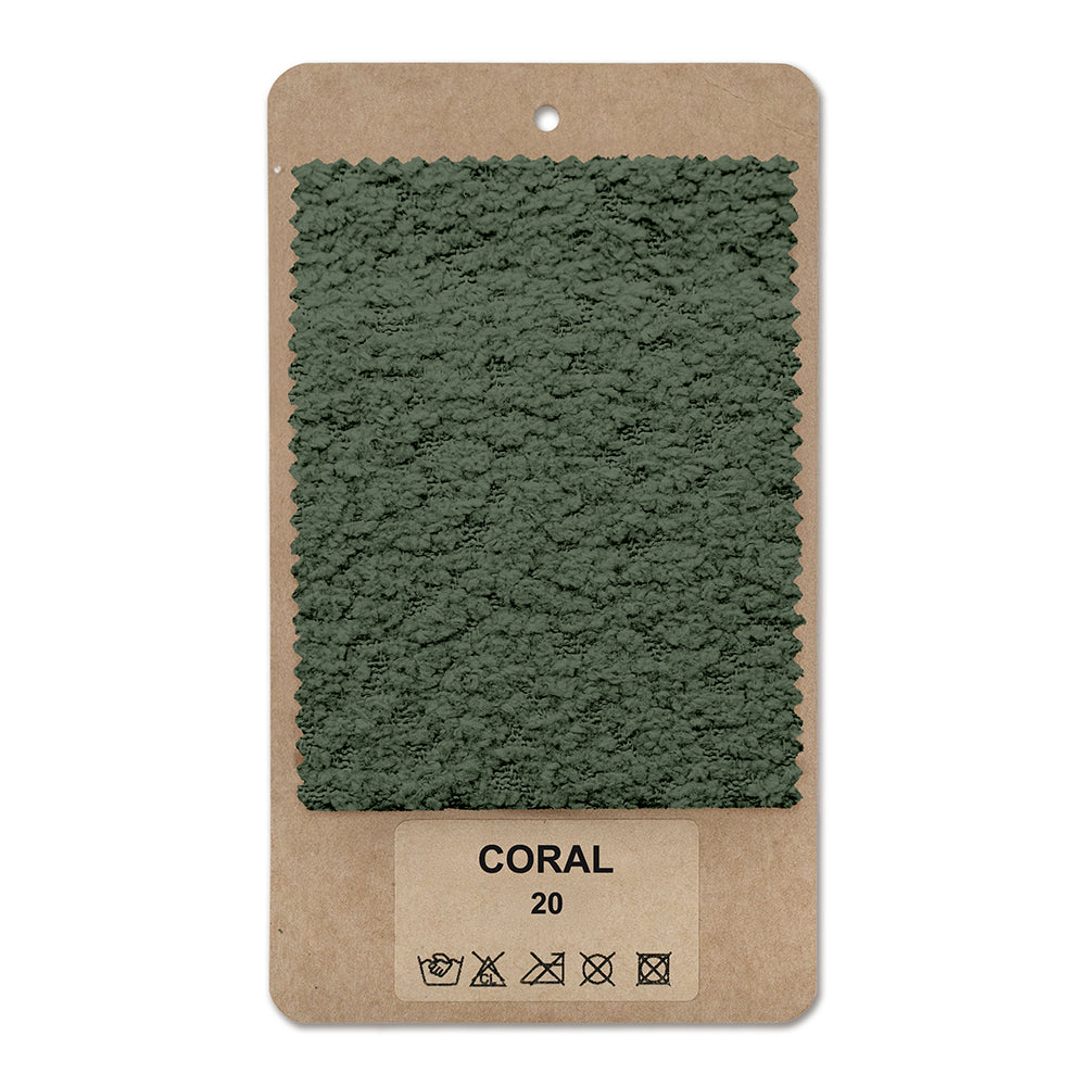 Fabric sample CORAL Forest Dark (CORAL 20)