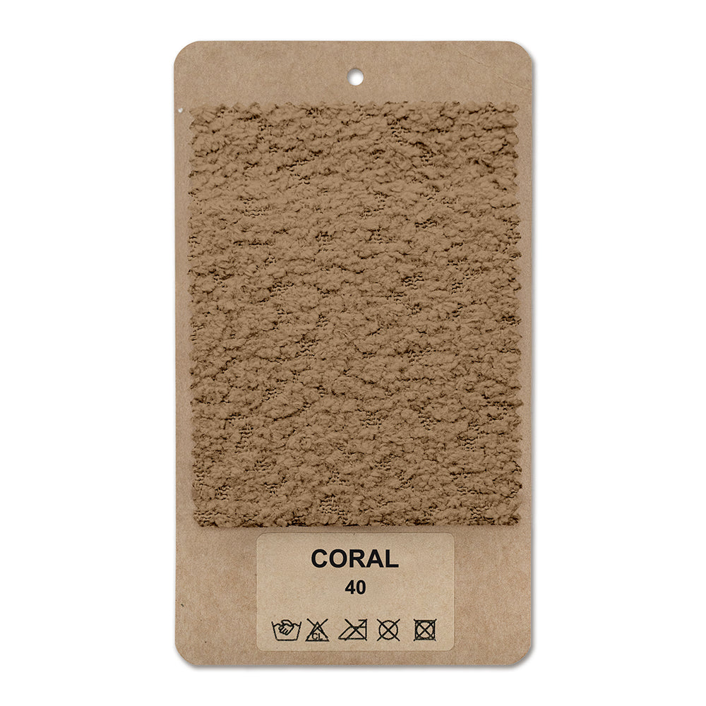 Fabric sample CORAL Walnut Terra (CORAL 40)