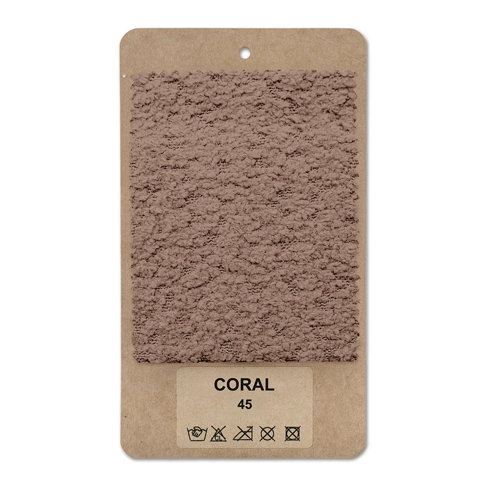 Fabric sample CORAL Brown Matte (CORAL 45)