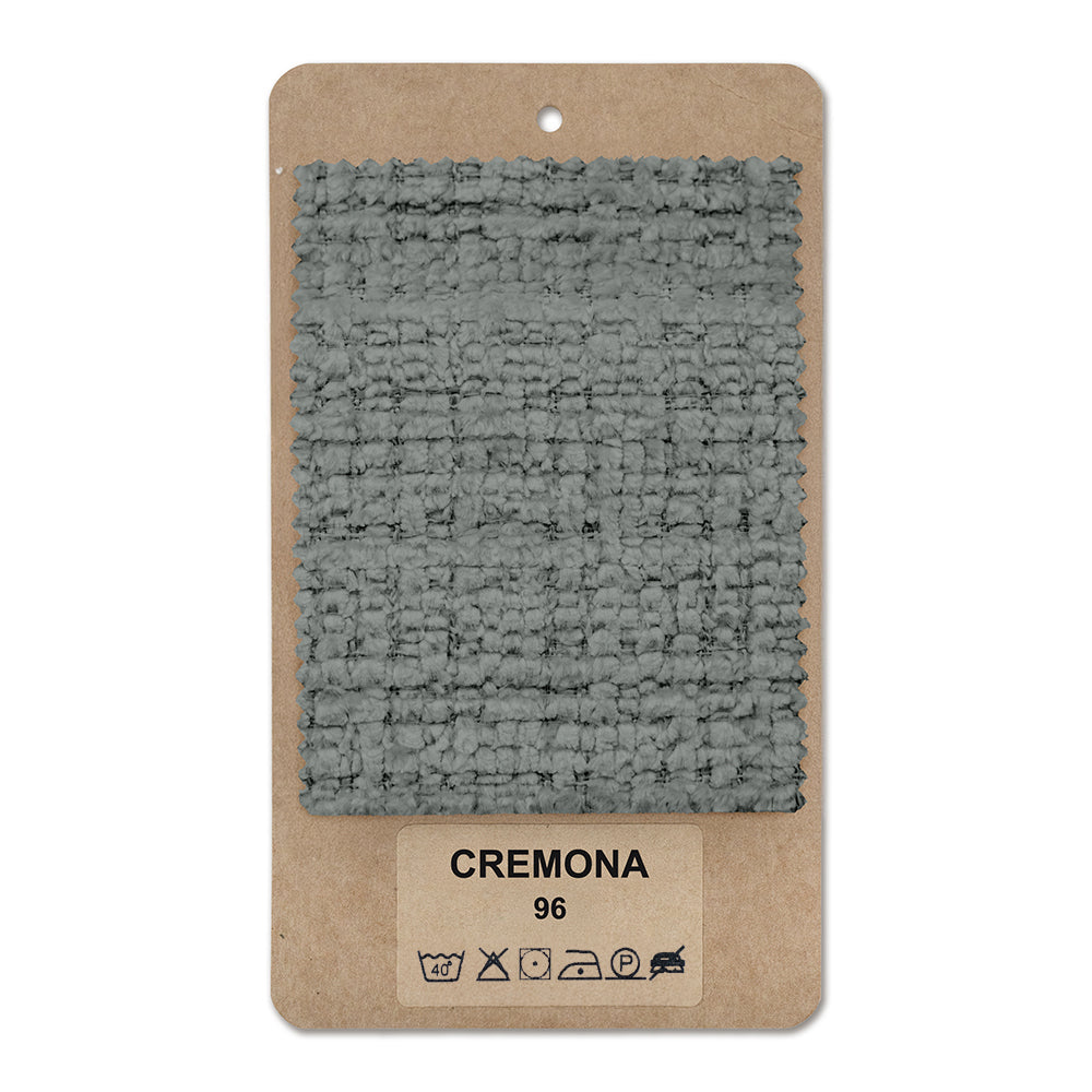 Fabric sample CREMONA Smoke Gray (CREMONA 96)