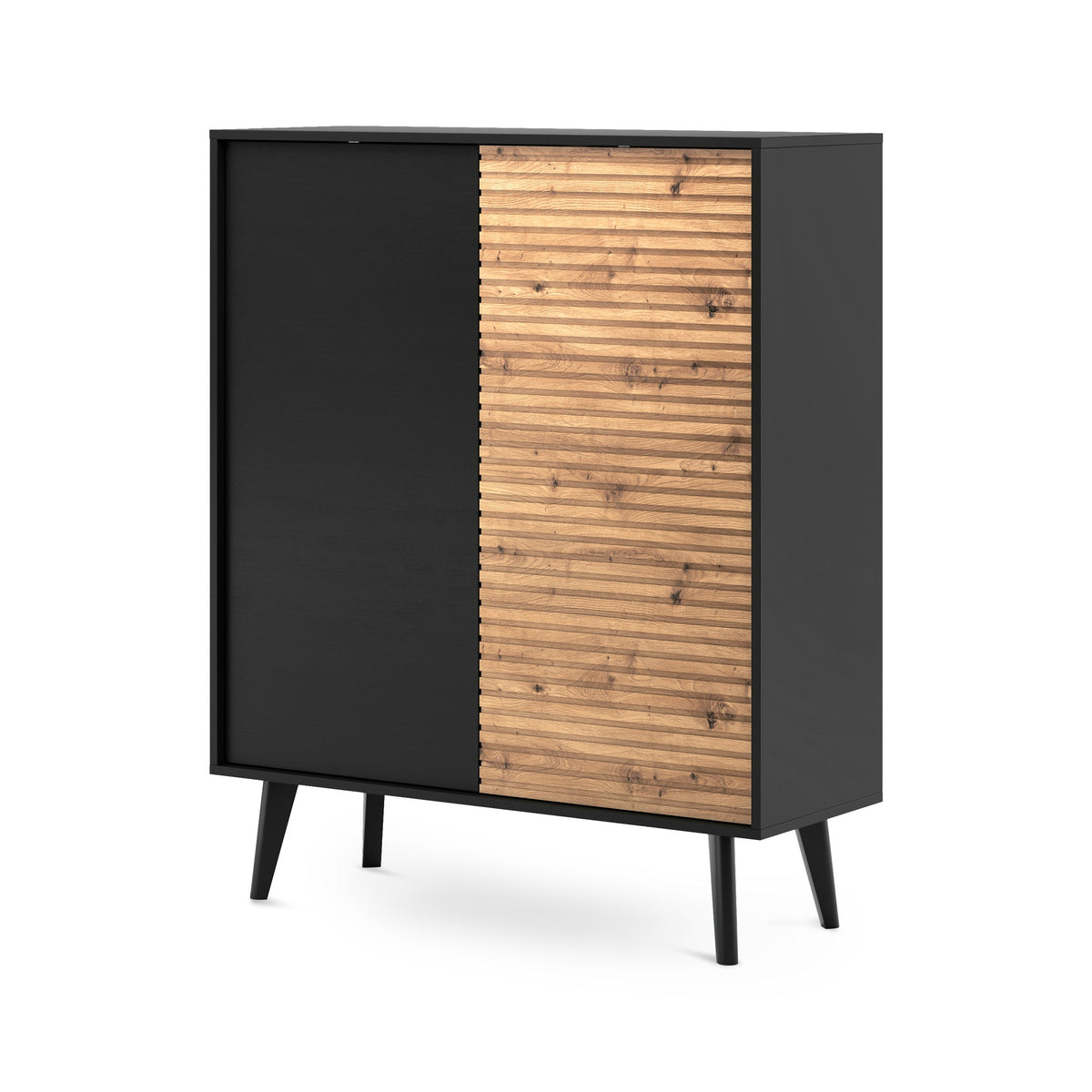 Las Sideboard with Doors 104x125, Industrial Style – main photo | Pillovely