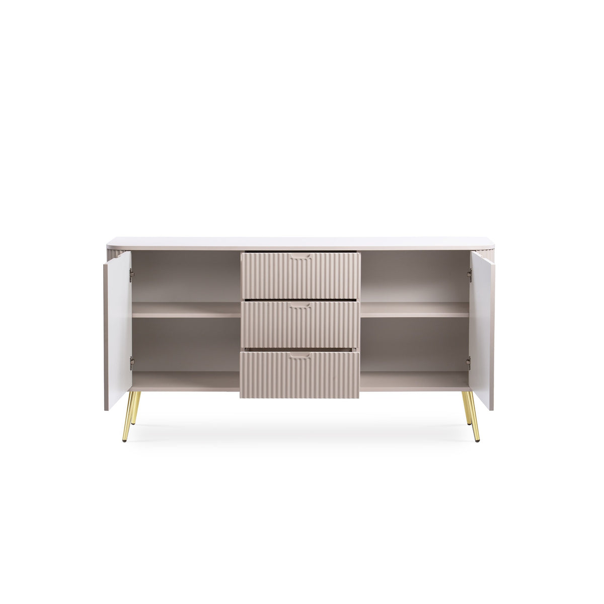Eva Sideboard with Doors and Drawers 168x87, Modern Style – photo 9