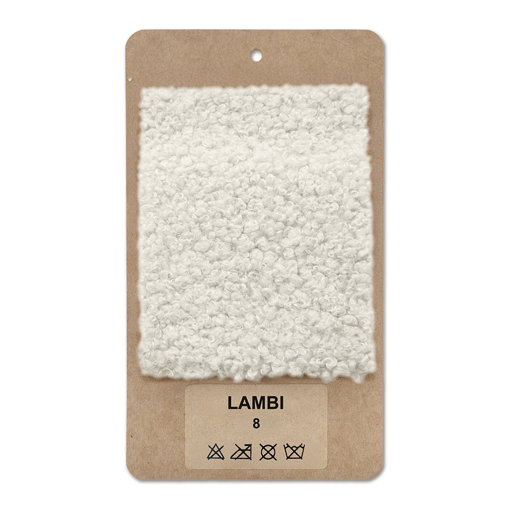 Fabric sample LAMBI Powder Bone (LAMBI 08)