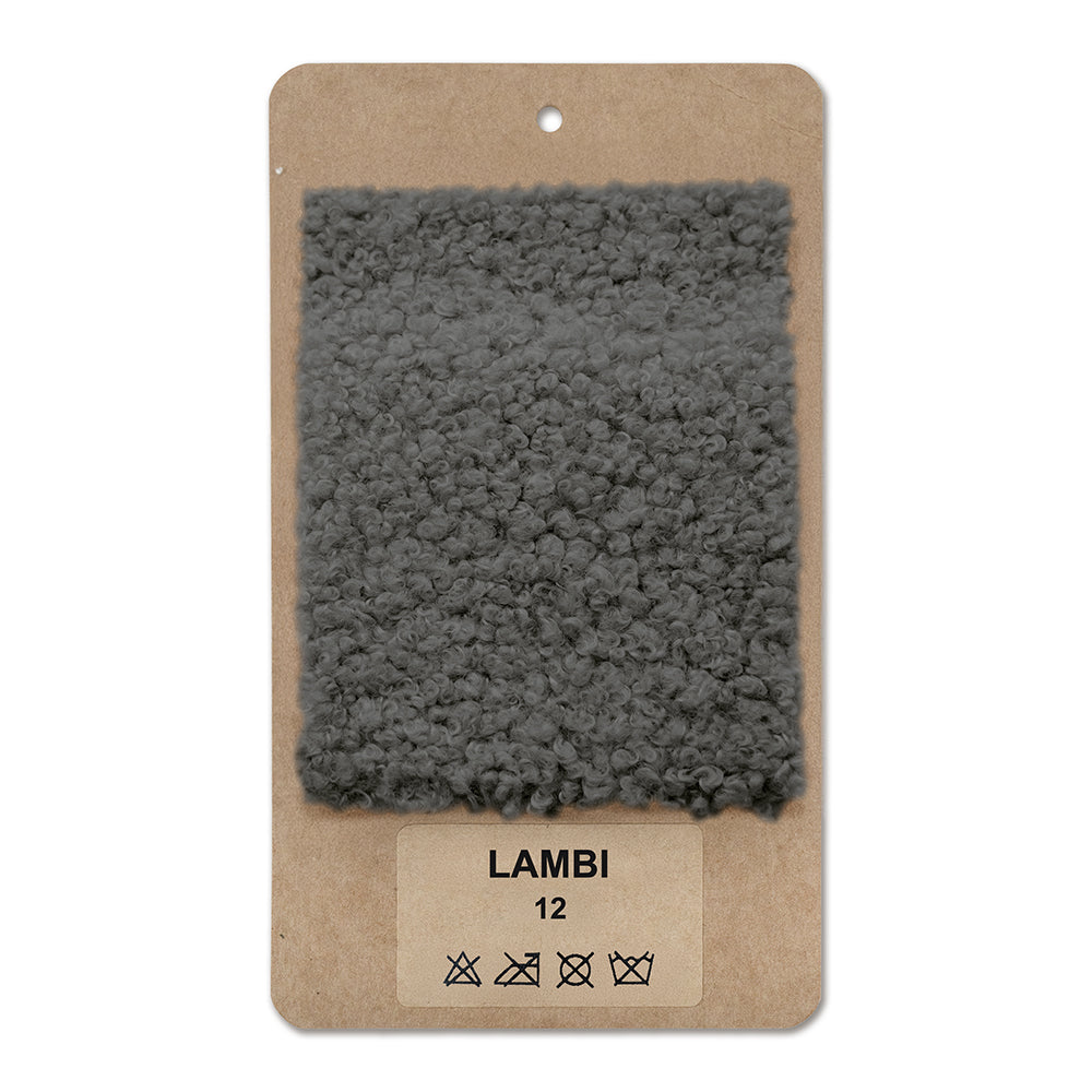 Fabric sample LAMBI Pearl Gray (LAMBI 12)