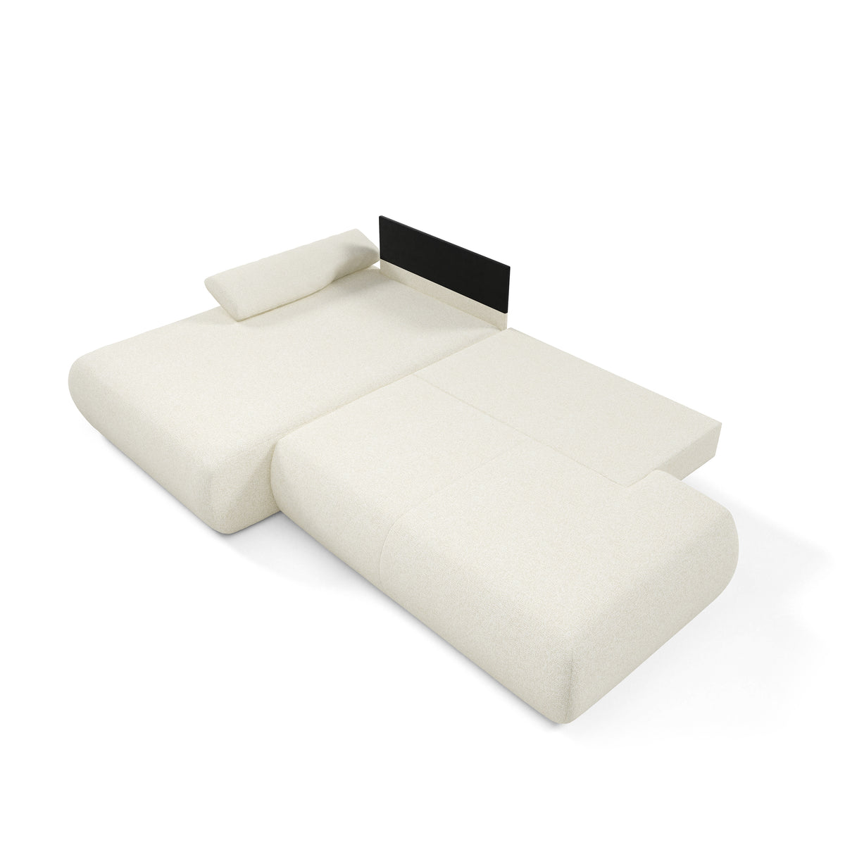 Puentro 4 Seater Corner Sofa Bed, Minimalist Style – photo 21