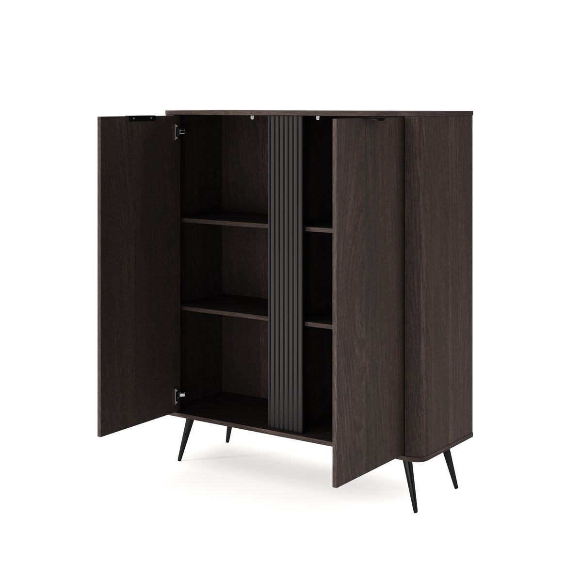 Velia Tall 2-door Sideboard 113x134, Soft Loft Style