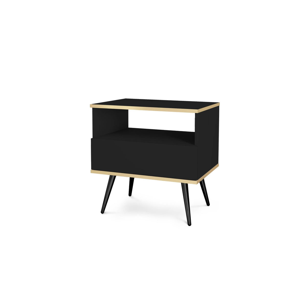 Meva Bedside Table 54x59 cm, Modern Classic Style – photo 14