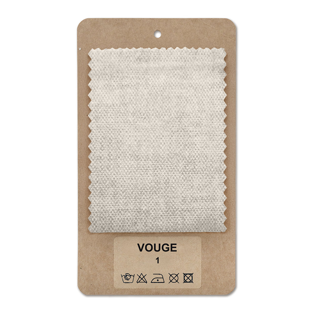Fabric sample VOUGE Cream Porcelain (VOUGE 01)